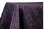 Picture of Table Cloth 90X132 - Eggplant (Pintuck Taffeta Rectangle)