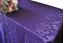 Picture of Table Cloth 90X132 - Eggplant (Poly Damask  Rectangle)