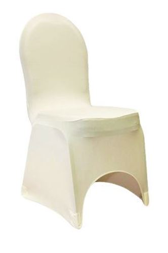 Picture of Chair Cover Ivory (Stretch Banquet)