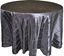 Picture of Table Cloth 120 - Silver Charcoal (Pintuck Taffeta Round)