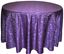 Picture of Table Cloth 120 - Eggplant (Poly Damask  Round)