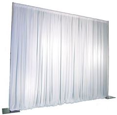Picture of Backdrop (Pipe & Drape Voile) 5-8ft - White