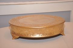 Picture of Cake stand (Round) 16" - Bright Gold