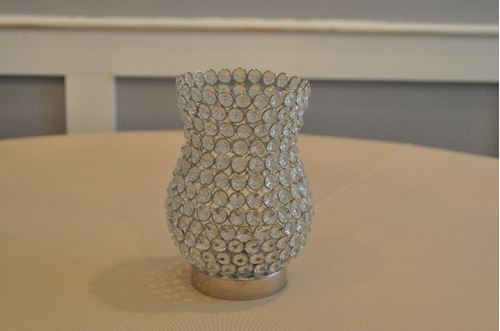 Picture of Candle Holder (Large Tulip) 9" - Bling