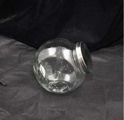 Picture of Candy Jar (Z4 Cookie Jar, Silver lid)  - Clear