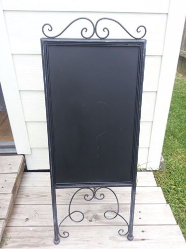 Picture of Chalkboard (Doublesided) Lg - Metal