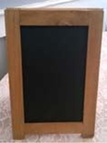 Picture of Chalkboard (Stand alone) 8X10 - Brown