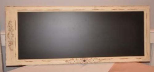Picture of Decor (Chalkboard Cabinet Door) 16X40 - Ivory