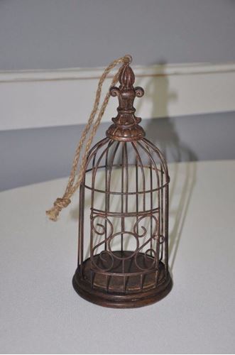 Picture of Decor (Hanging bird cage)  - Brown