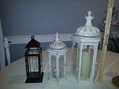 Picture of Lantern 15" - Off White