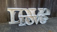 Picture of Marquee (Love) Med - White