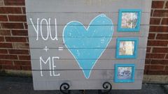 Picture of Sign (Fence, You & Me)  - Gray
