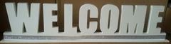 Picture of Sign (Welcome ) 34" - White