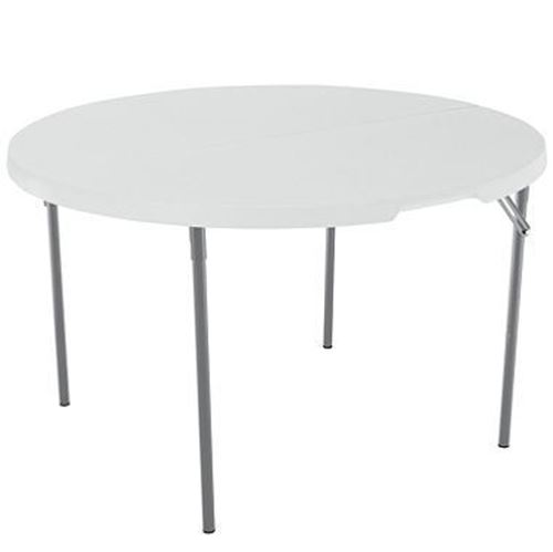 Picture of Table (Plastic Round) 48" - White