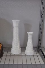 Picture of Vase (Milk Glass) Short - White
