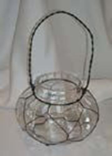 Picture of Vase (Wire bowl)  - Clear