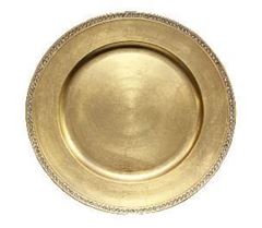 Picture of Charger Plate (Rhinestone)  - Gold