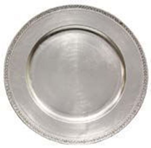 Picture of Charger Plate (Rhinestone)  - Silver