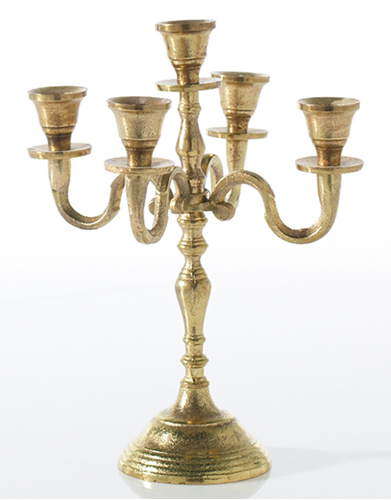 Picture of Candelabra (Metal) 12" - Gold