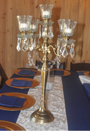 Picture of Candelabra (Metal) 24" - Gold