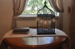 Picture of Decor (Birdcage, for cards) 20X10 - Black