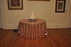 Picture of Table Cloth 120 - Blush (Glitz sequin Round)