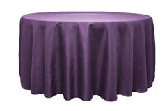 Picture of Table Cloth 120 - Eggplant (Poly Round)