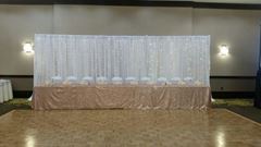 Picture of Backdrop (Pipe & Drape Voile) 5-8ft - White