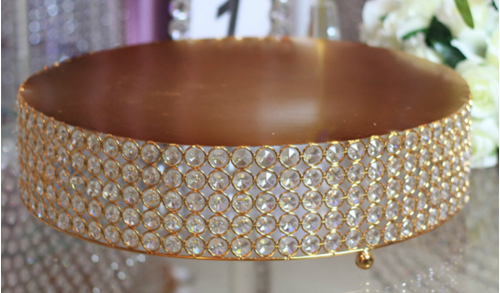 18 cake stand gold