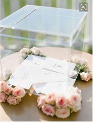 Picture of Decor (Gift card box) 10 - Clear