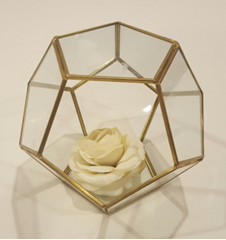 Picture of Vase (Terrarium)  - Gold