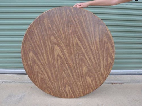 Picture of Furniture (Brown round table top)  - Brown
