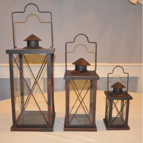 Picture of Lantern (Trio X style)  - Brown