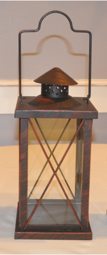 Picture of Lantern (X Style M) Med - Brown