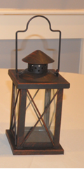 Picture of Lantern (X Style S) Sm - Brown