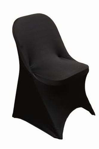 Picture of Chair Cover - Black (Stretch Folding)