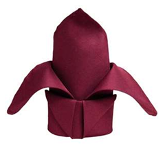Picture of Napkin 20X20 - Burgundy (Aggie Poly Square)