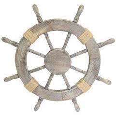 Picture of Decor (Wood steering wheel)  - Wood