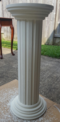 Picture of Column (12in base) 30" tall - White