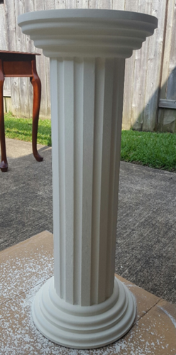 Picture of Column (12in base) 30" tall - White