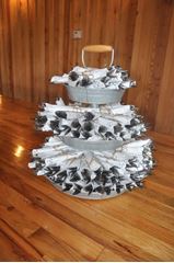 Picture of Cupcake stand (Galvanized) 3 tier