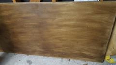 Picture of Door (Distressed brown tabletop) 79X28 - Brown