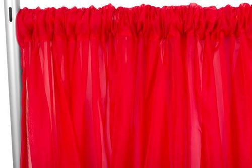 Picture of Drape - 12'X118 - Red (Voile )
