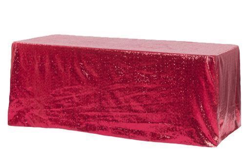 Picture of 90X156 - Apple Red (Glitz sequin Rectangle)