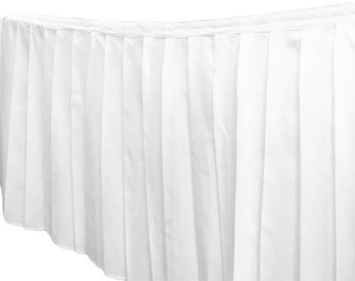 Picture of Table Skirt 14 - White (Poly )
