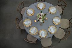 Picture of Table Cloth 120 - Silver Gray (Poly Round)