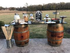 Picture of Wine Barrel (Table set up)  - Natural