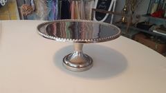 Picture of Cake stand (Scalloped Edge) 10" - Silver