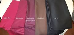 Picture of Table Cloth 120 - Burgundy (Poly Round C)