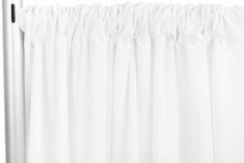 Picture of Drape - 14'X60 - White (Poly )